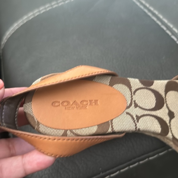 Good condition Coach wedge sandals - Picture 5 of 8